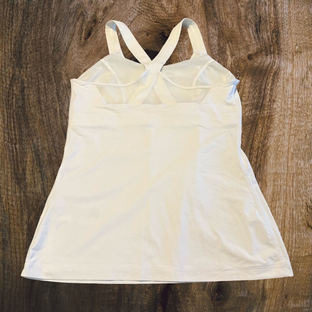 IVY PARK White Tank Top with Black Logo - Picture 2 of 7